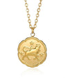 Zodiac Sign Necklace - Gold