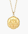 Zodiac Sign Necklace - Gold