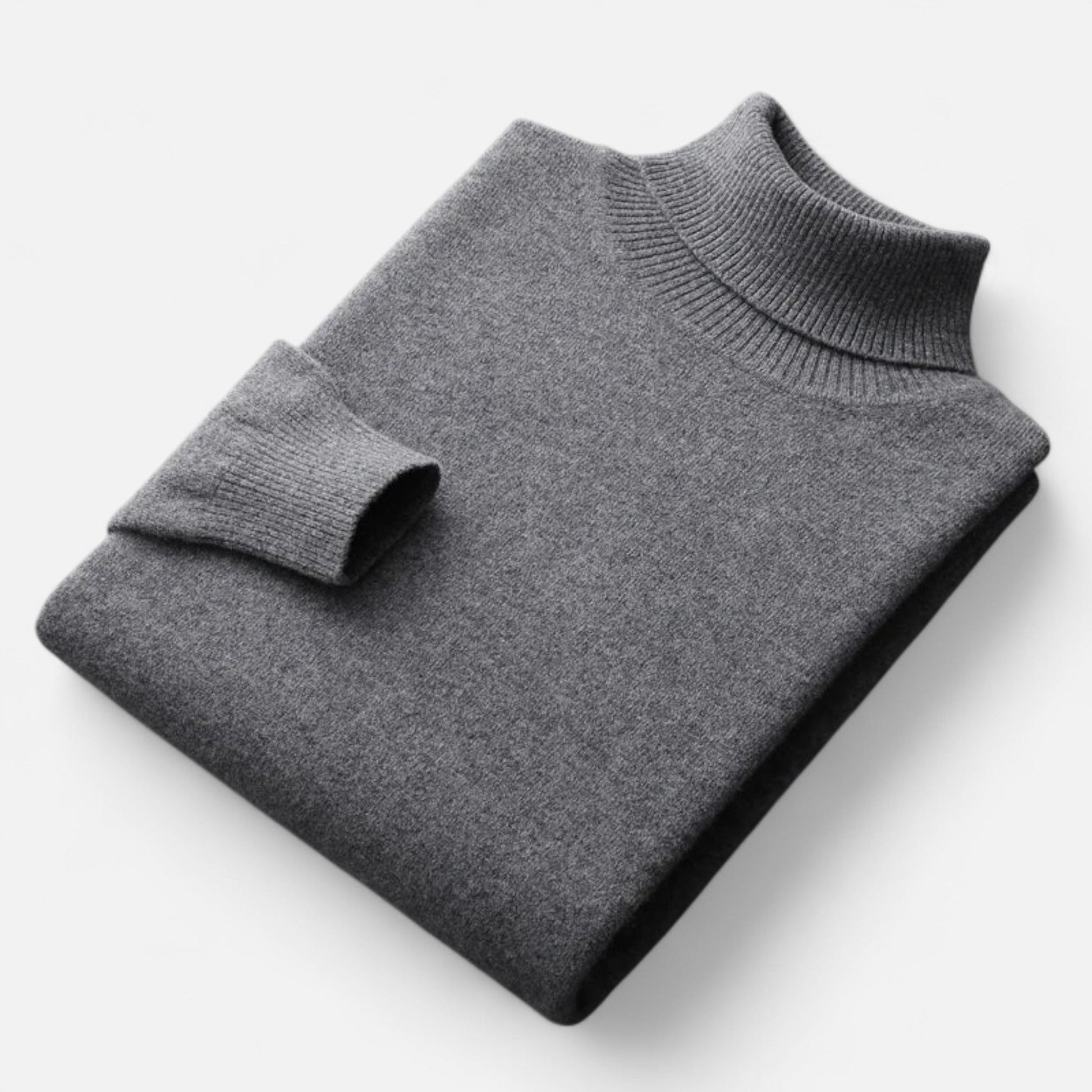 Maison Verdi | Men's Turtleneck Sweater in Wool