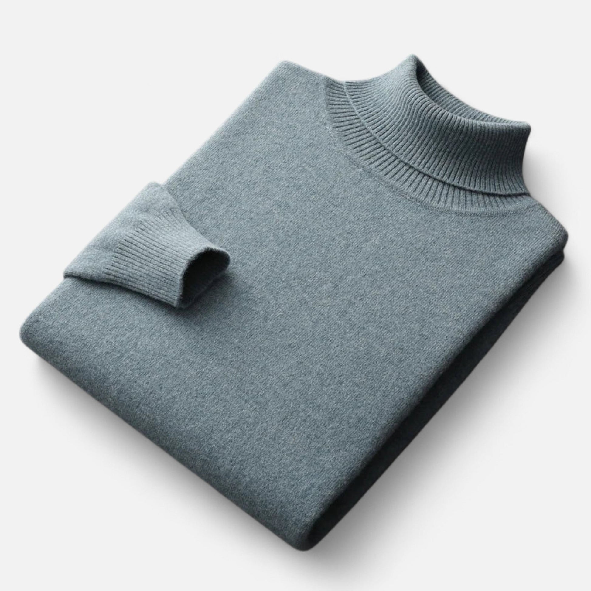 Maison Verdi | Men's Turtleneck Sweater in Wool