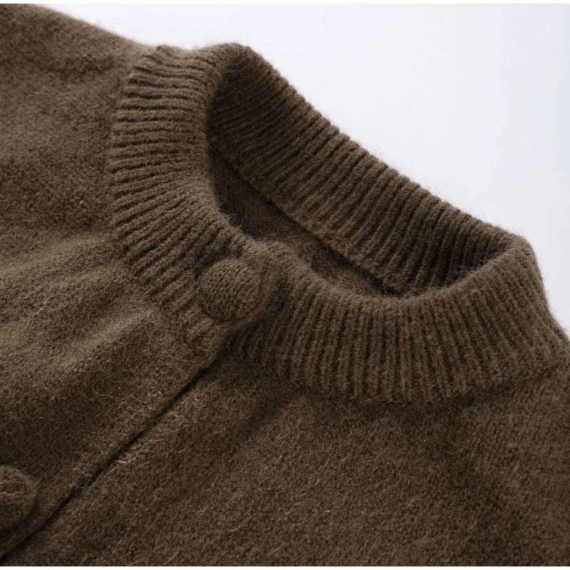 Arvielle Buttoned Knit Cardigan