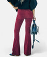 Maison Verdi | Women's High Waist Flared Pants
