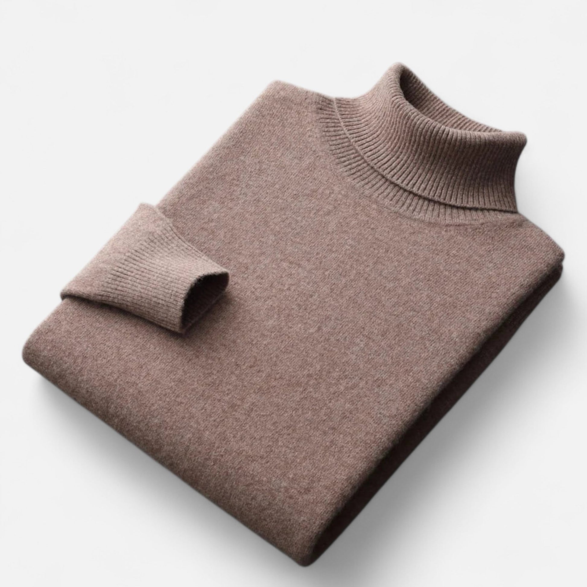 Maison Verdi | Men's Turtleneck Sweater in Wool