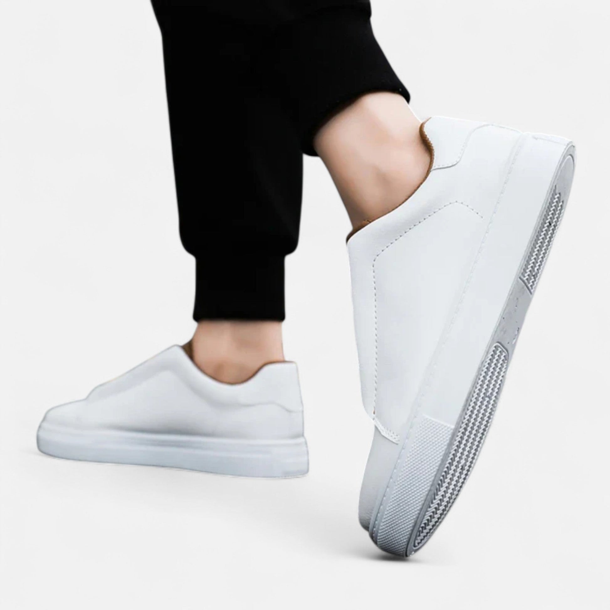 Maison Verdi | Premium Leather Slip-On Men's Sneakers