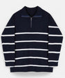 Maison Verdi | Men's Retro Half-Zip Sweater