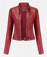 Elegant Women's Jacket in Premium Leather