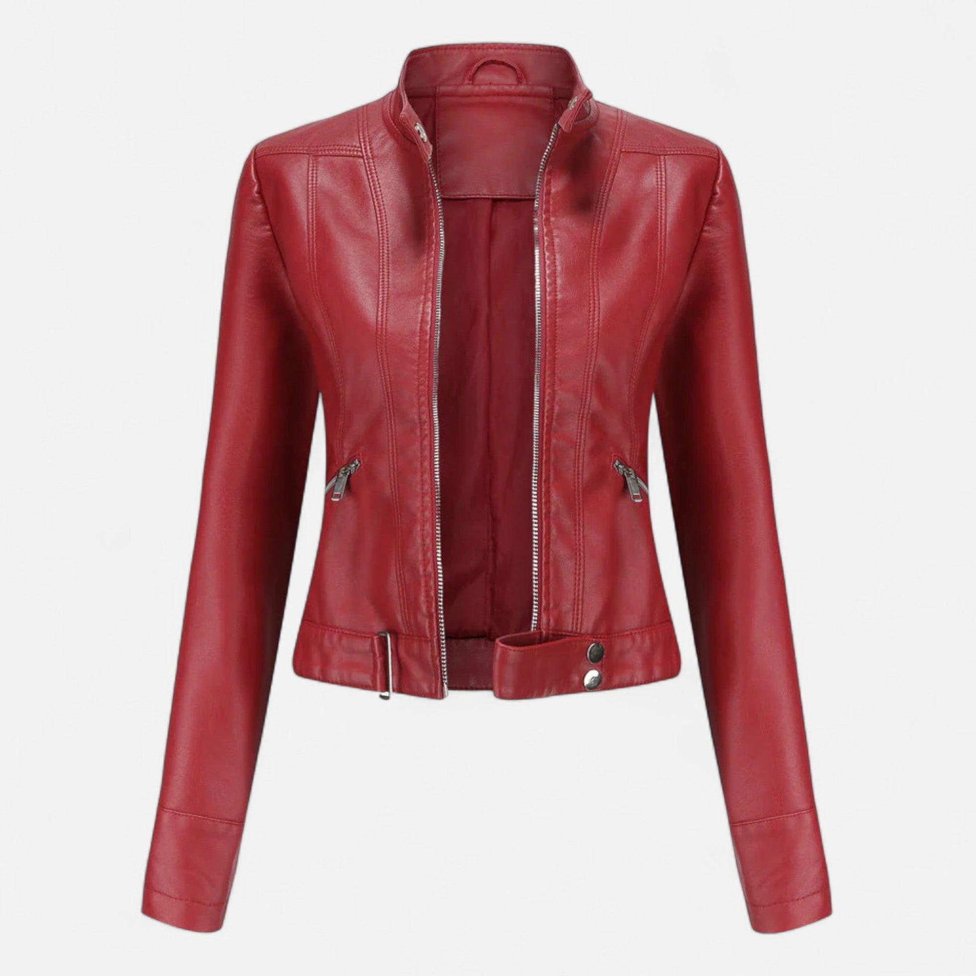 Elegant Women's Jacket in Premium Leather