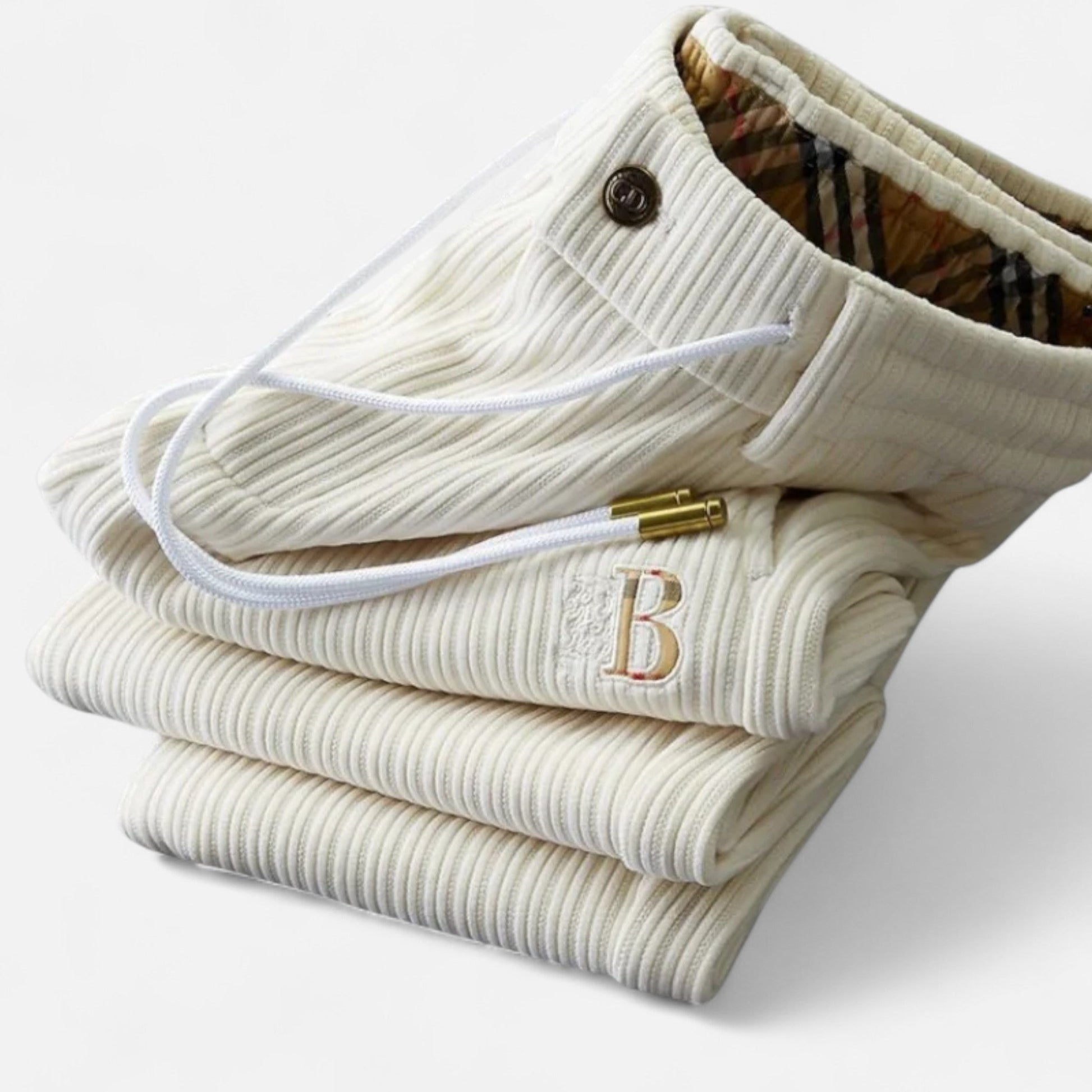 Maison Verdi| Men's Corduroy Tracksuit Pants