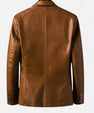 Maison Verdi| Men's Heritage Jacket in Handmade Vegan Leather