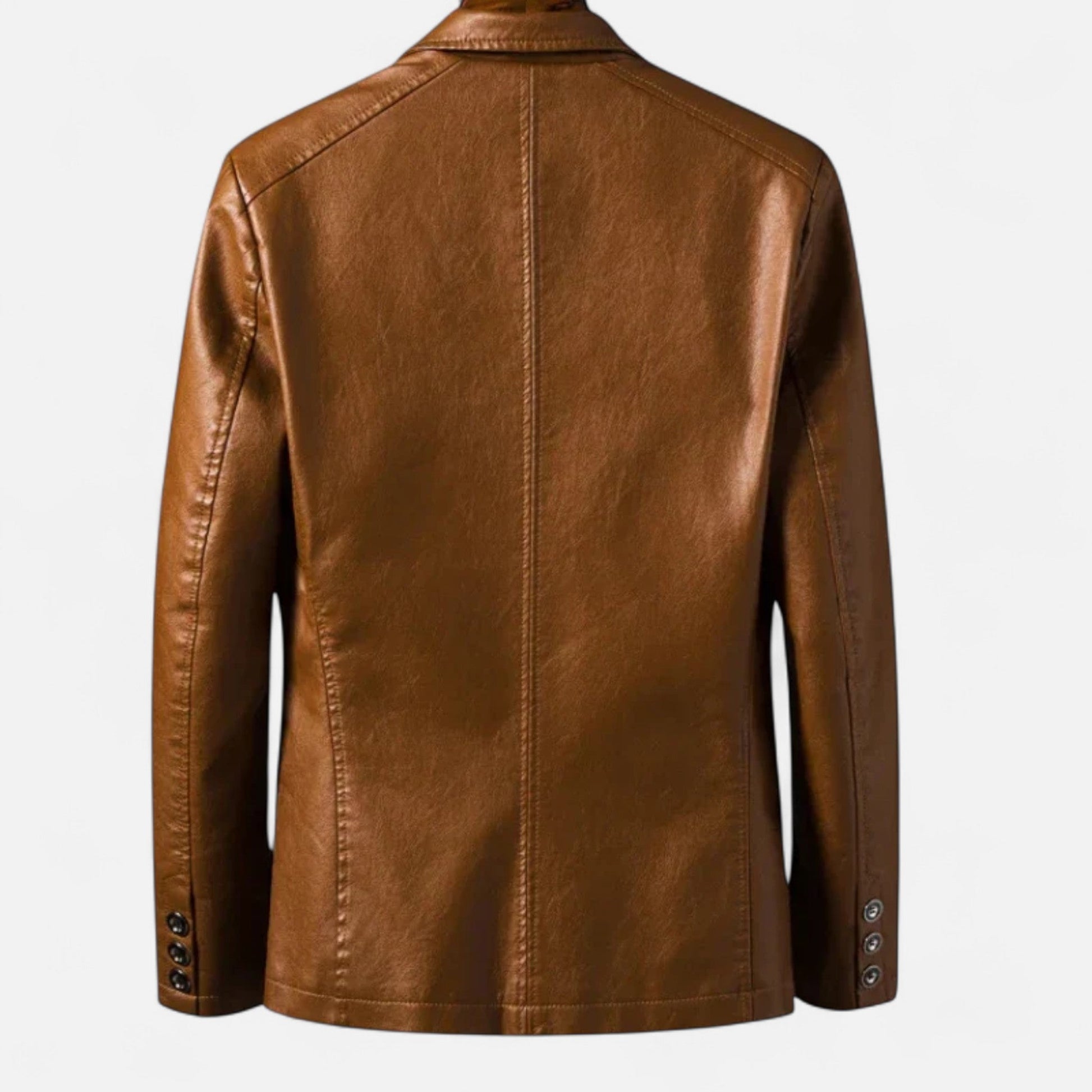 Maison Verdi| Men's Heritage Jacket in Handmade Vegan Leather