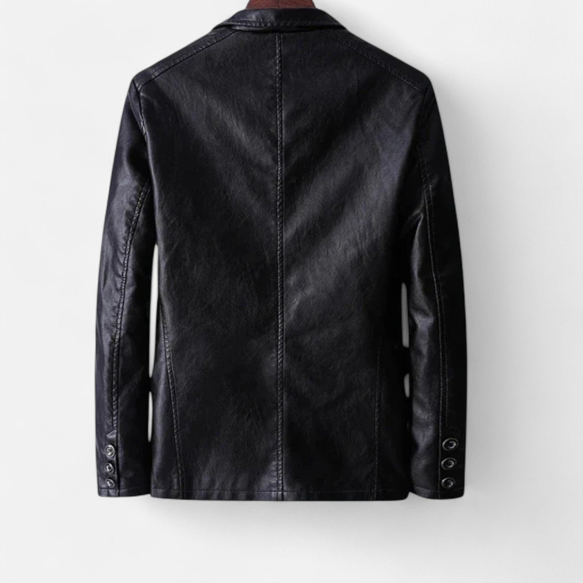 Maison Verdi| Men's Heritage Jacket in Handmade Vegan Leather