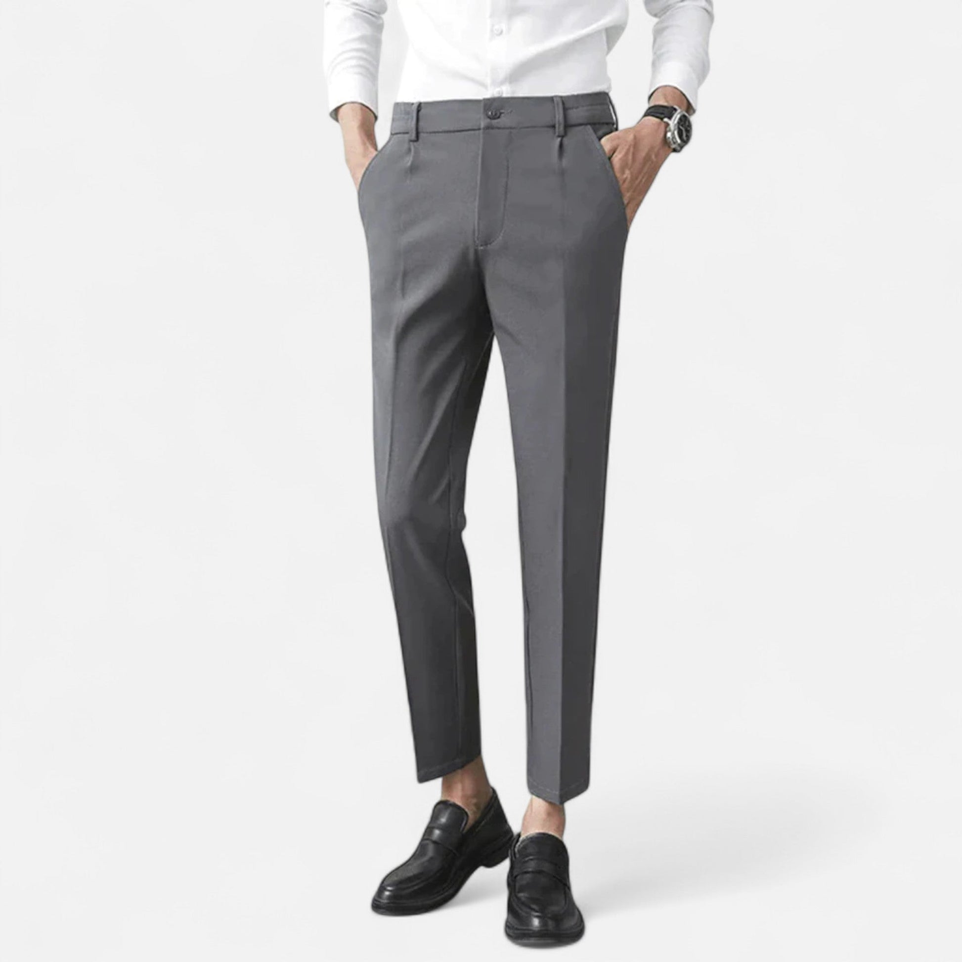 Maison Verdi | Men's Pants Augusto Stretch Premium Elegance