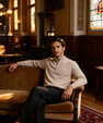100% Cashmere Woven Half Zip