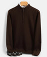 Maison Verdi | Men's Half-Zip Merino Wool Premium Sweater