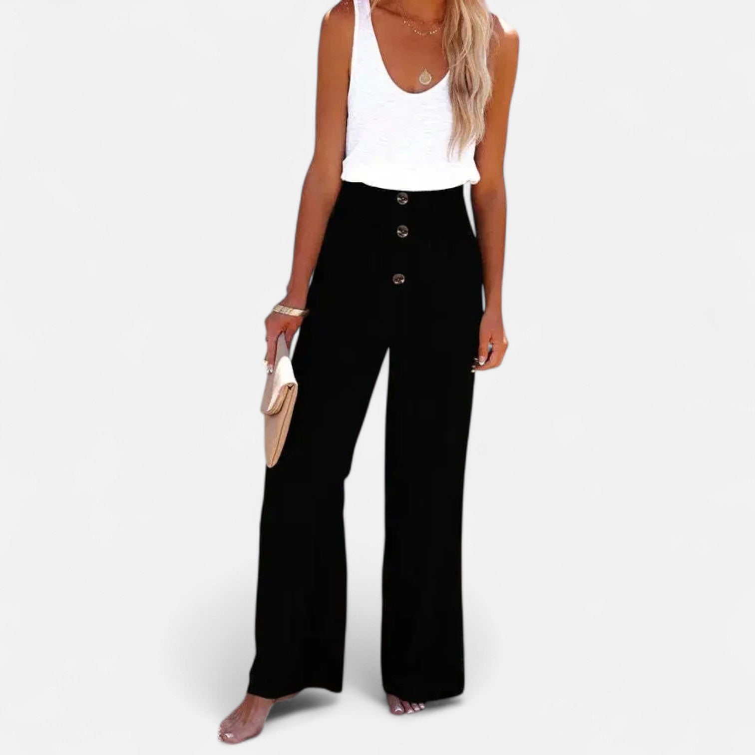 Maison Verdi| Women's Linen Pants