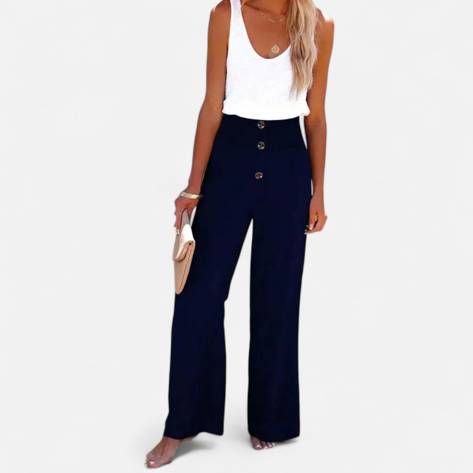 Maison Verdi| Women's Linen Pants