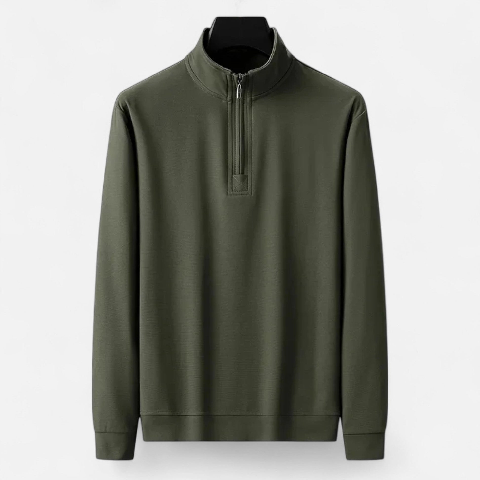 Maison Verdi | Lightweight Half-Zip Cotton Sweater Men