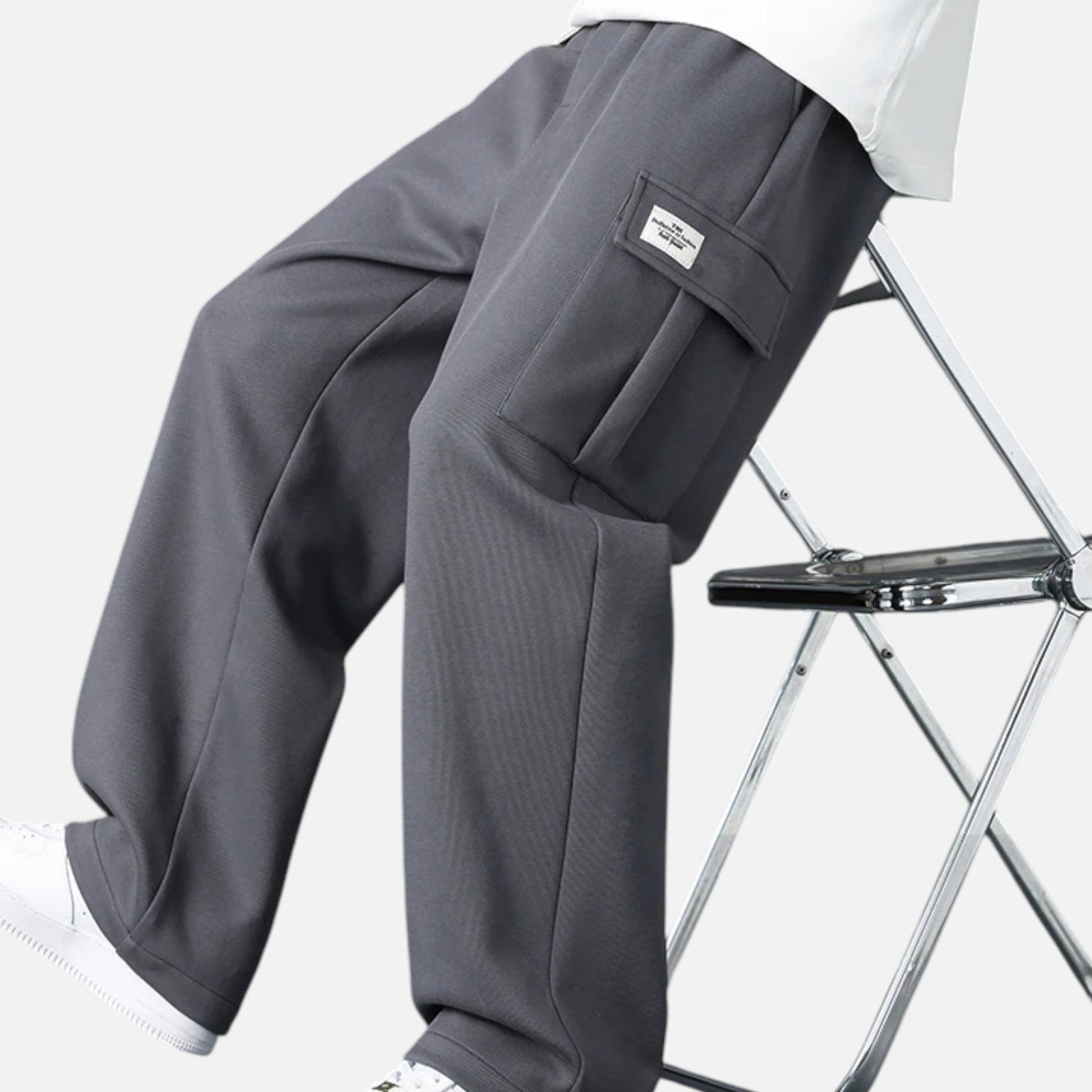 Maison Verdi | Men's Cargo Jogger Pants – Loose Fit Casual Streetwear