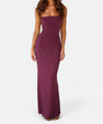 Long Backless Dress for Women – Elegant Draped, Modern Evening Seduction