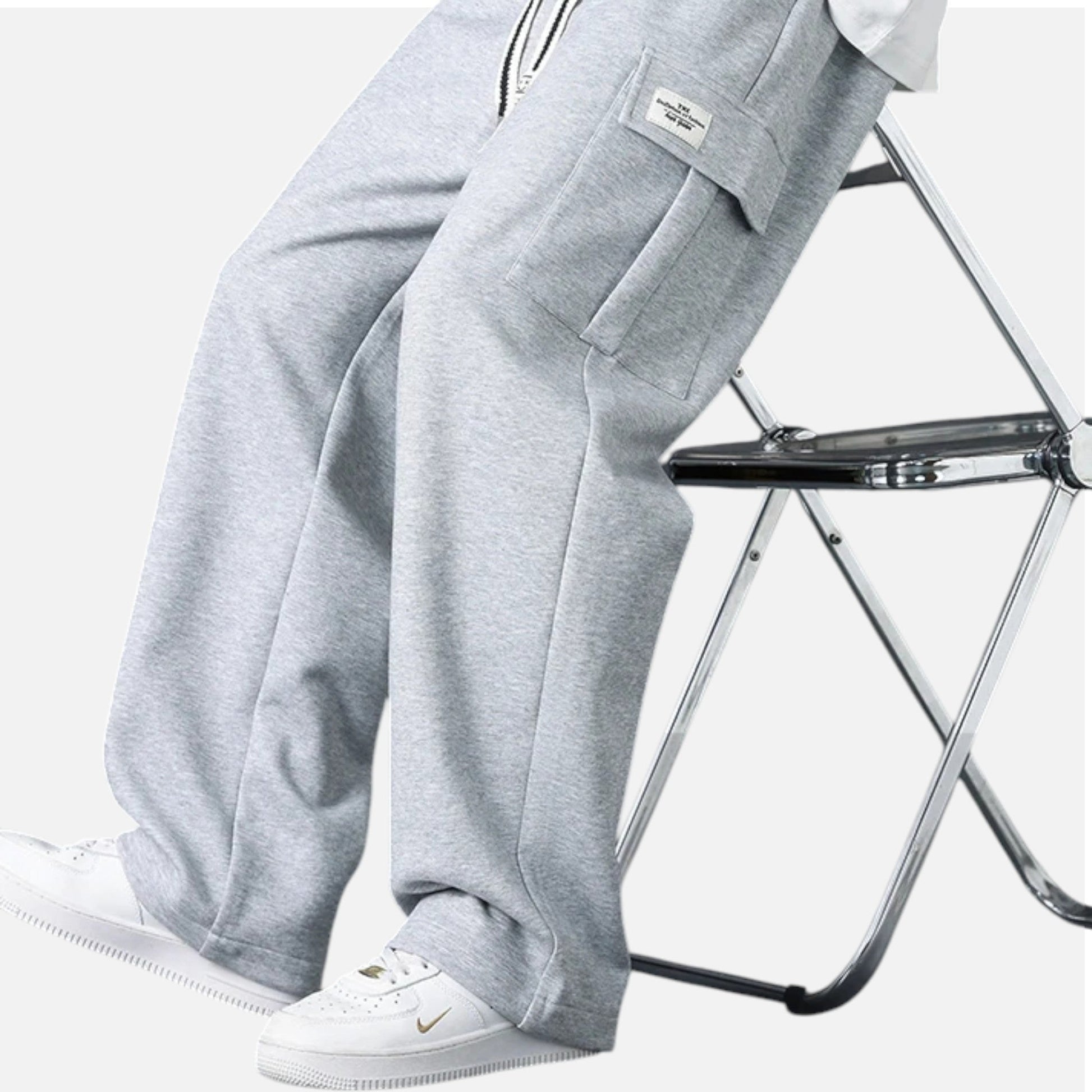 Maison Verdi | Men's Cargo Jogger Pants – Loose Fit Casual Streetwear