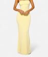 Long Backless Dress for Women – Elegant Draped, Modern Evening Seduction