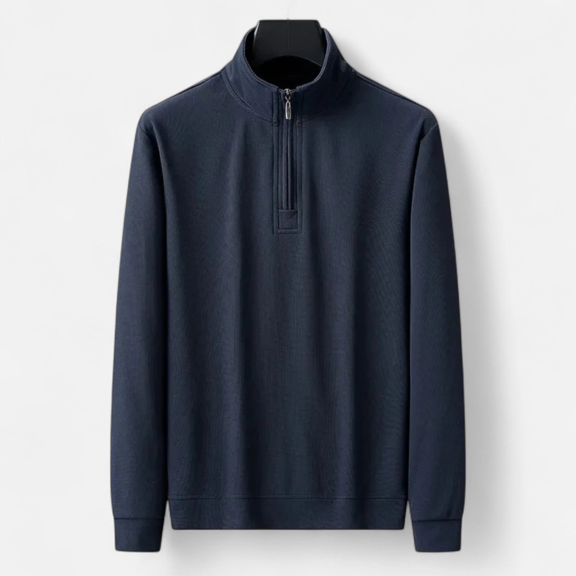 Maison Verdi | Lightweight Half-Zip Cotton Sweater Men