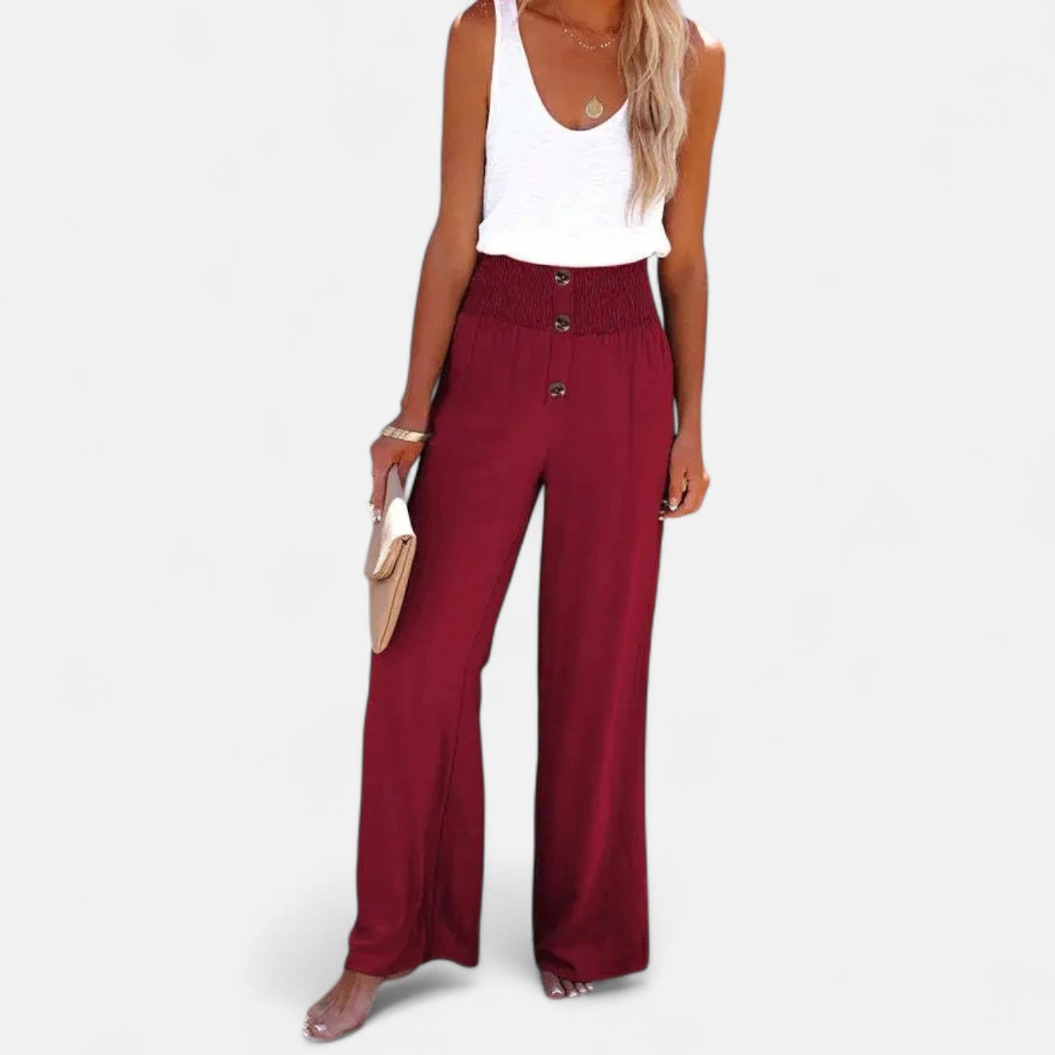 Maison Verdi| Women's Linen Pants