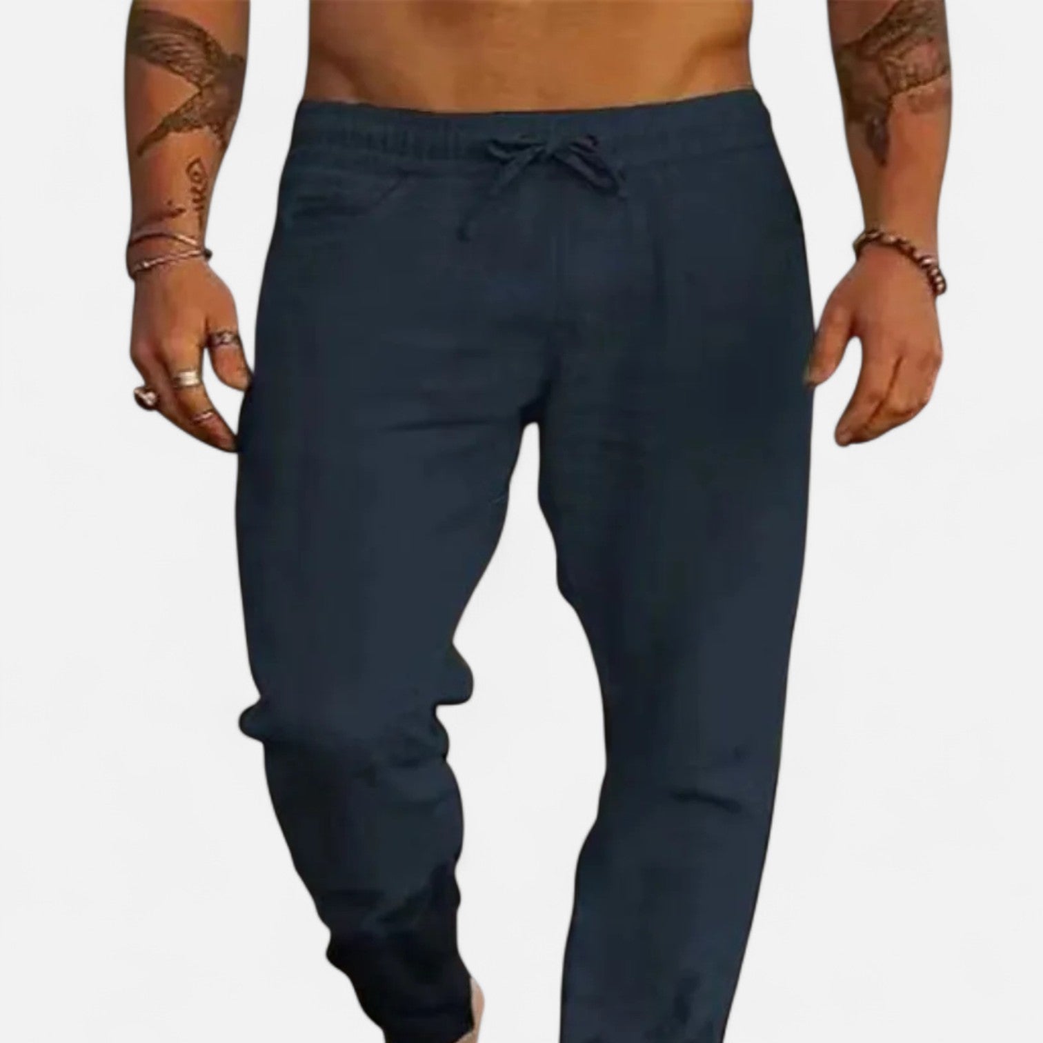 Maison Verdi | Men's Linen Pants – Summer Comfort, Effortless Elegance