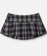 Maison Verdi | Women's Mini Pleated Plaid Skirt Vintage