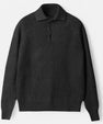 Maison Verdi | Long Sleeve Knit Polo Sweater