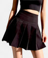 Maison Verdi | Elegant High Waist Pleated Women's Skirt