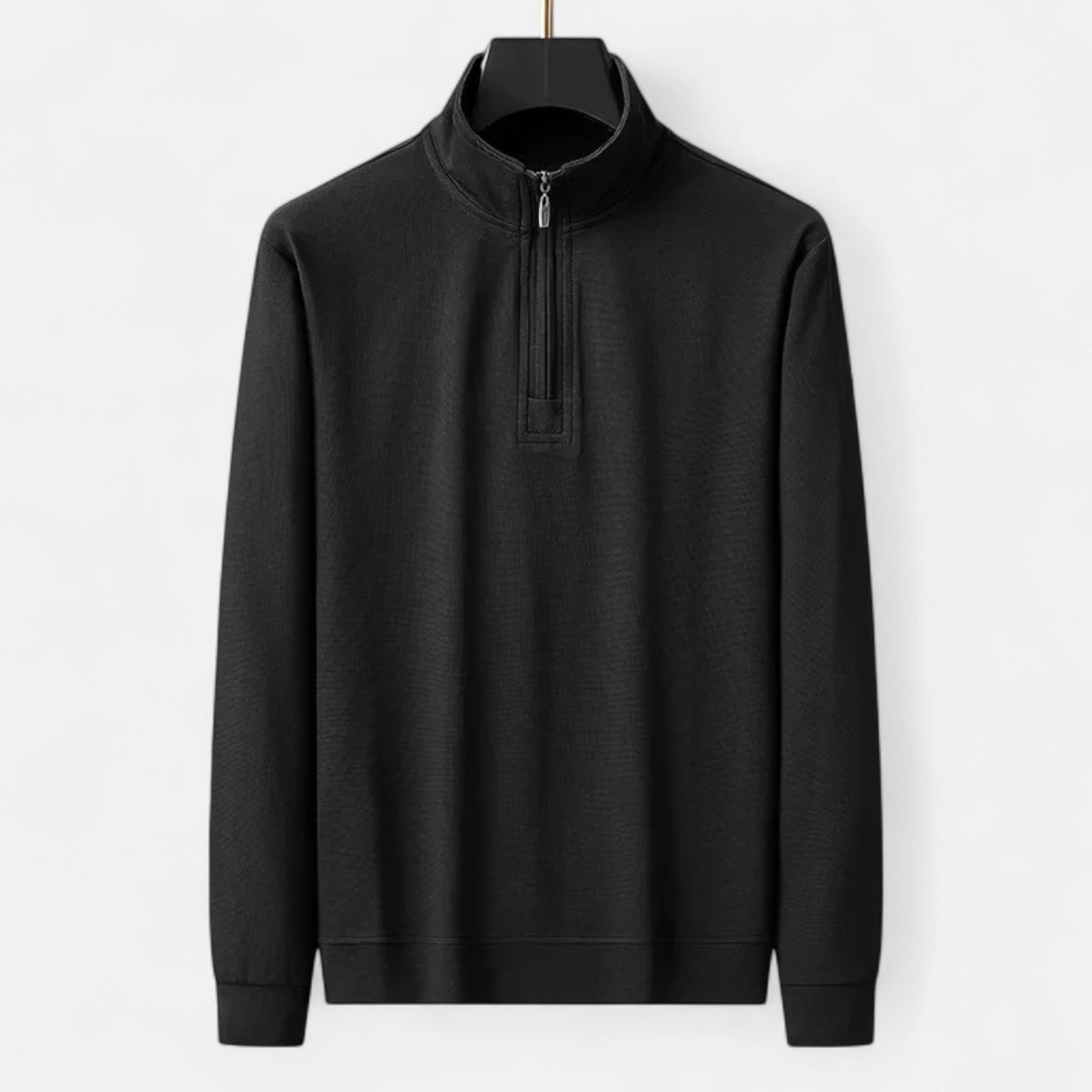 Maison Verdi | Lightweight Half-Zip Cotton Sweater Men
