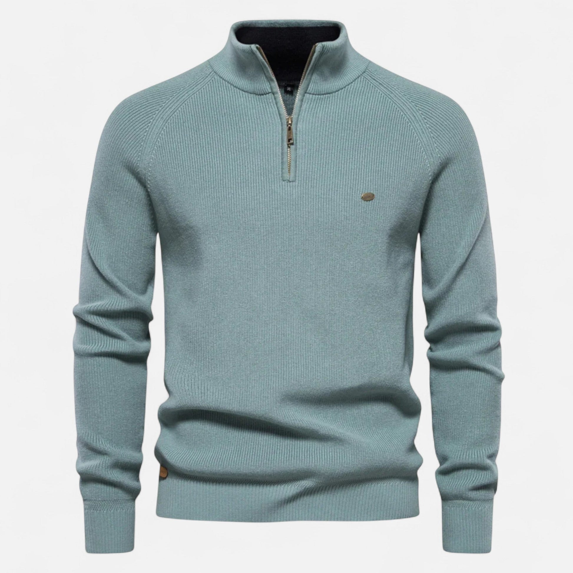 Maison Verdi| Men's Cotton Half-Zip