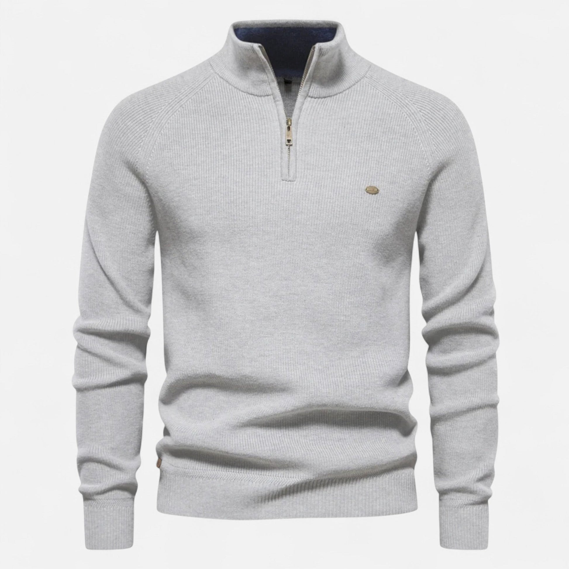 Maison Verdi| Men's Cotton Half-Zip