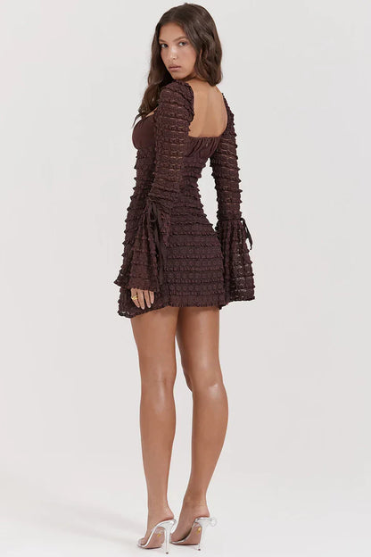 Raphaelle's espresso dress