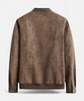 Maison Verdi| Men's Suede Bomber Jacket Style
