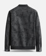 Maison Verdi| Men's Suede Bomber Jacket Style