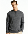 100% Cashmere Ribbed Half Zip