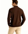 100% Cashmere Ribbed Half Zip