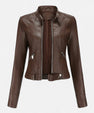 Elegant Women's Jacket in Premium Leather