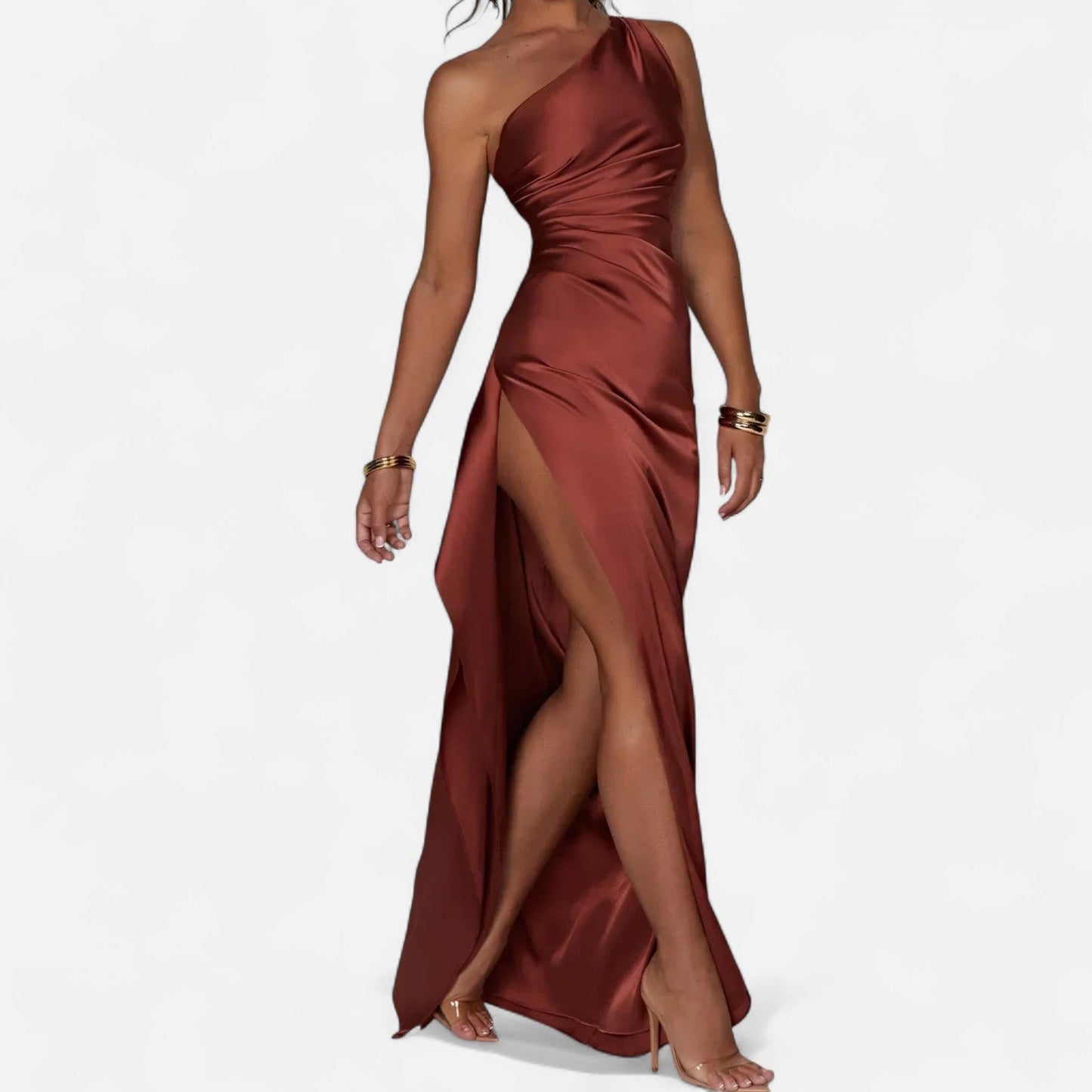 Maison Verdi | Asymmetric Long Dress for Women