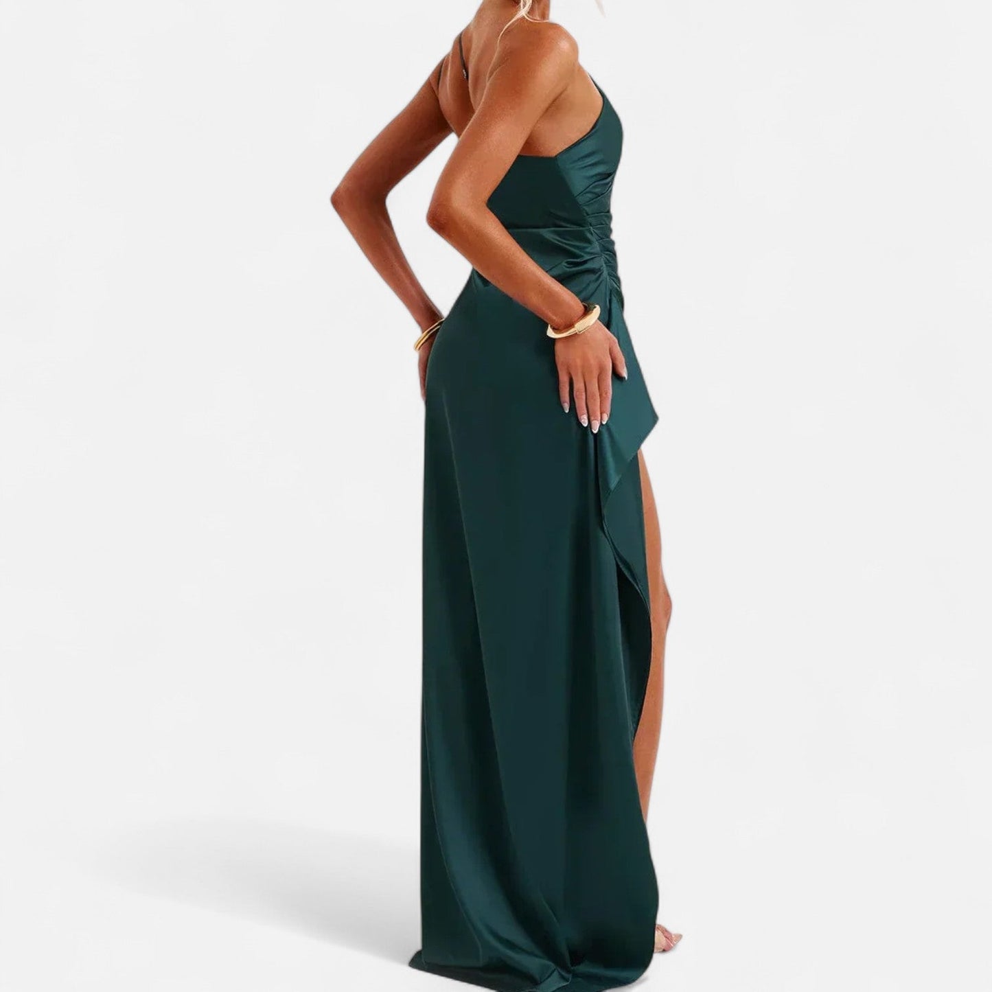 Maison Verdi | Asymmetric Long Dress for Women