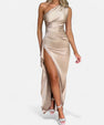 Maison Verdi | Asymmetric Long Dress for Women